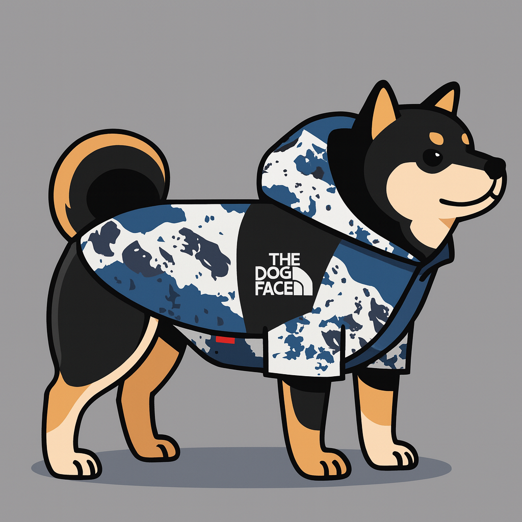 ArcticPro™ All-Weather Dog Parka — Deep Ocean Blue